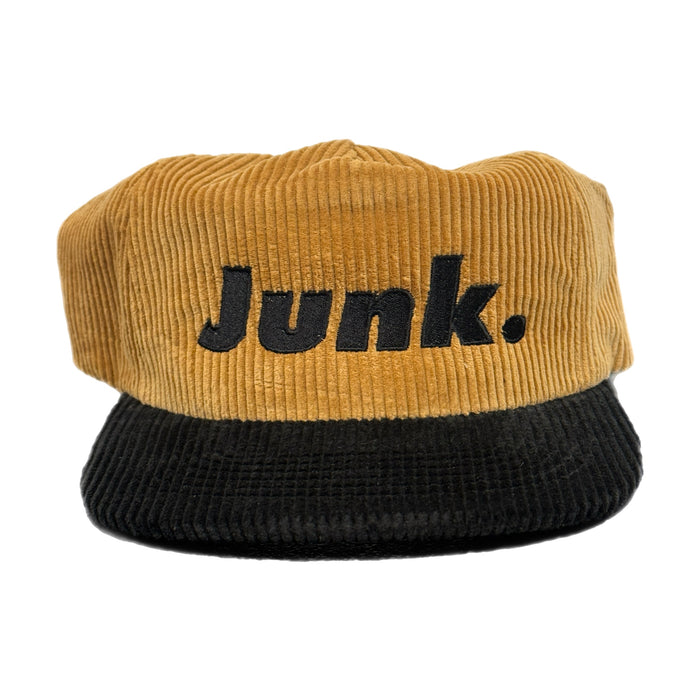 TAN CORDUROY JUNK HAT