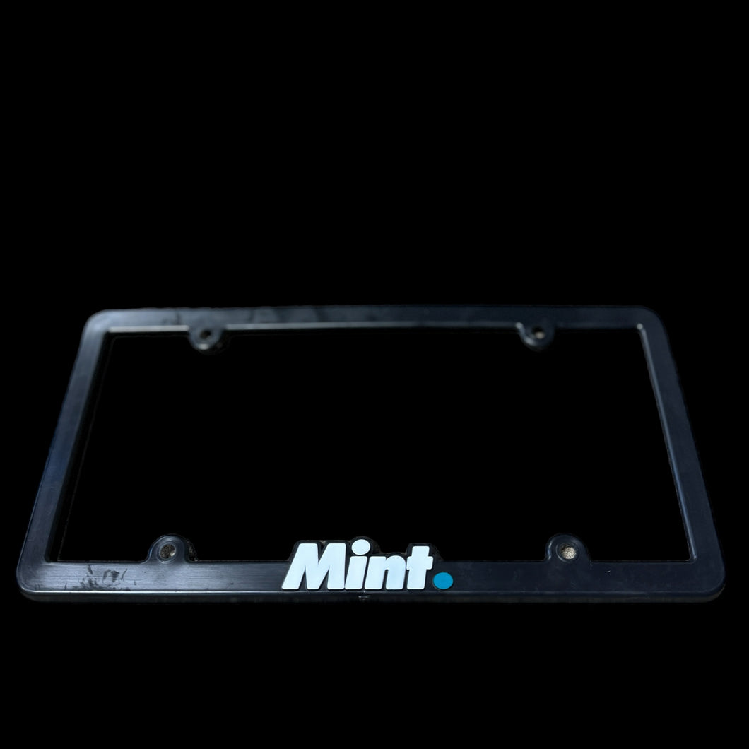 MINT LICENSE PLATE FRAME