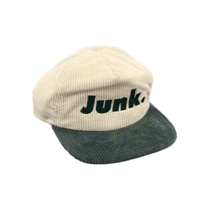 GREEN CORDUROY JUNK HAT