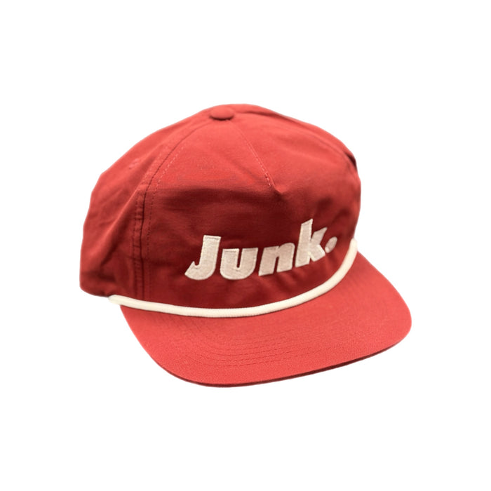 RED JUNK ROPE HAT