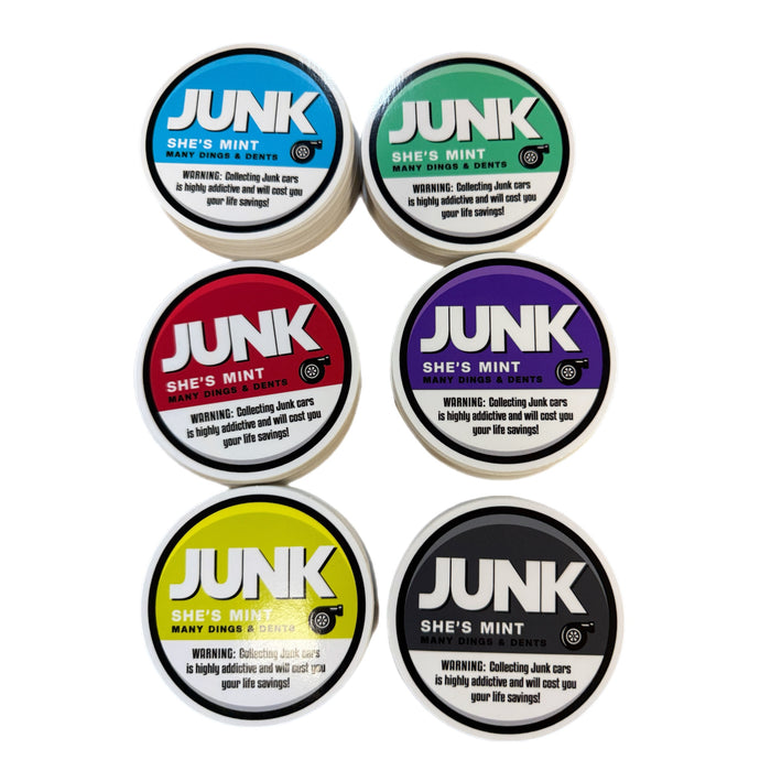 JUNK ZYN STICKER