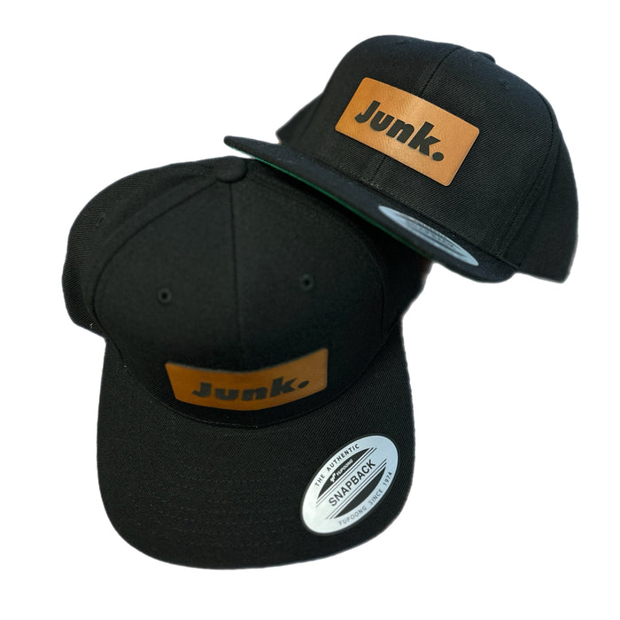 Junk Leather Patch Snapback